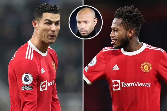 Thierry Henry names just FOUR Man Utd players who've impressed him this season... including maligned midfielder Fred
