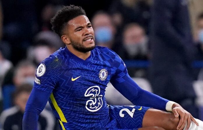Chelsea sweating over Reece James' scan results as defender spotted on crutches after coming off injured vs Brighton