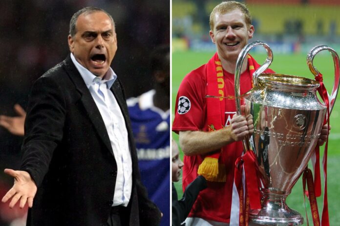 Man Utd hero Paul Scholes brutally wrote off Chelsea's 2008 Champions League chances after looking at Avram Grant