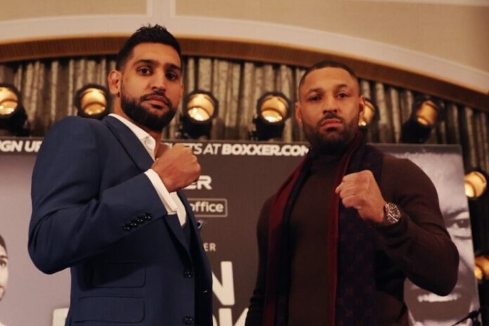 Amir Khan and Kell Brook have rematch clause in contract with pair finally set to face off in British grudge match