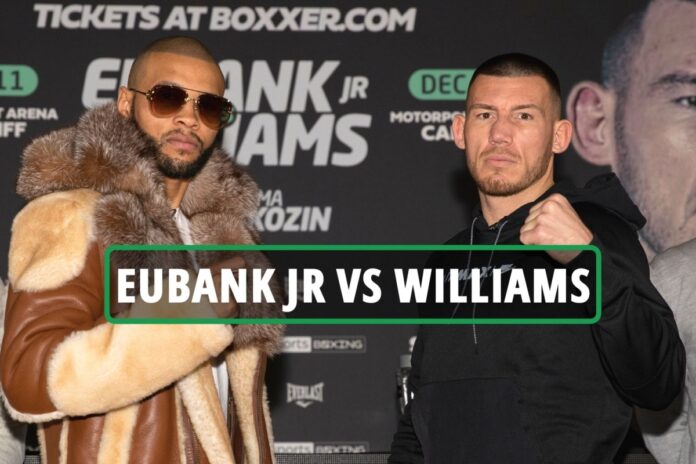 When is Chris Eubank Jr vs Liam Williams? New date, UK start time, TV channel, live stream and undercard fight info