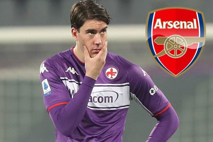 Dusan Vlahovic IGNORING Fiorentina over Arsenal transfer interest, claims club chief as race for striker heats up
