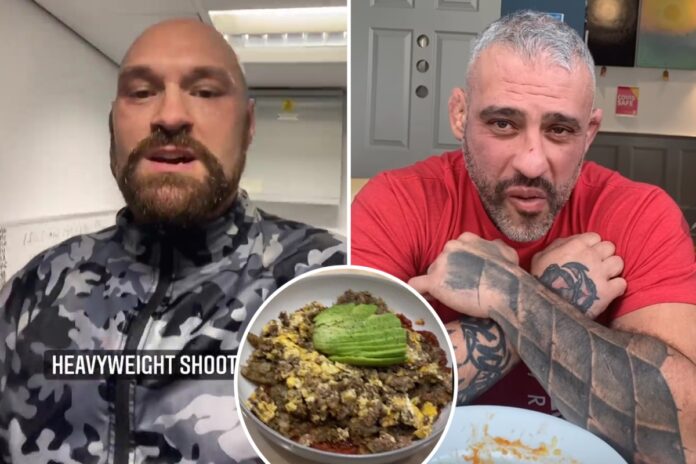 Tyson Fury reveals 'big announcement' as personal chef George Lockhart flies into Morecambe for March 26 fight camp